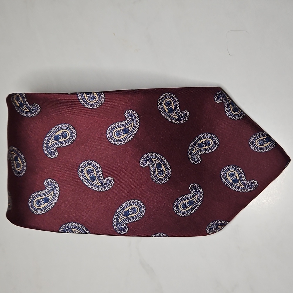 Vintage Lazarus Paisley Men's Silk Tie